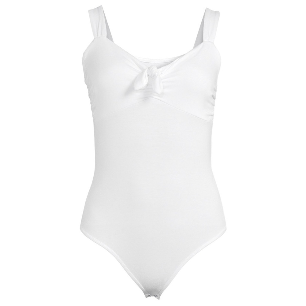 Sofia Vergara Tie Front Bodysuit